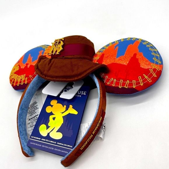 Mickey Mouse: The Main Attraction Ear Headband – Big Thunder Mountain Railroad - Picture 1 of 7